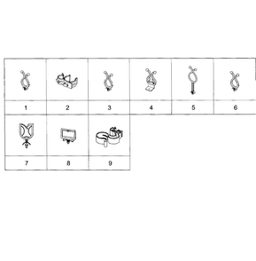 Small Parts Diagram and Parts List for WF363BTBEUF A2-0001 Samsung Washer