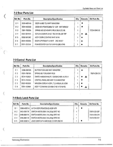 Complete Microwave Oven Page 3 Diagram and Parts List for MW4371G XAA Samsung Microwave