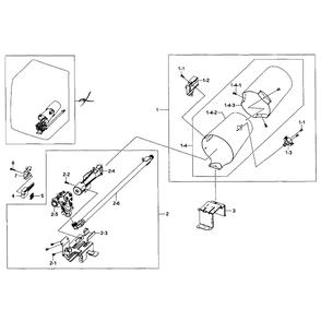 Duct And Burner Diagram and Parts List for DV457GVGSGR AA-0002 Samsung Dryer