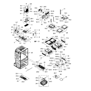 Part Location Diagram of WX10X300 Samsung Cleaner
