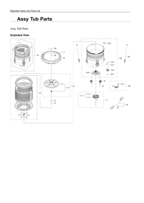 Part Location Diagram of DC97-20946A Samsung Stator Assembly