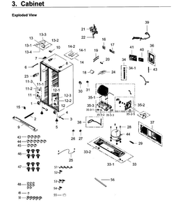 Part Location Diagram of DA92-00624H Samsung Main Control Board