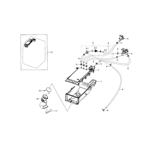 Housing-Drawer Diagram and Parts List for WF330ANB XAA-04 Samsung Washer