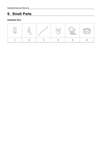 Small Parts Diagram and Parts List for WA50K8600AW AA-00 Samsung Washer