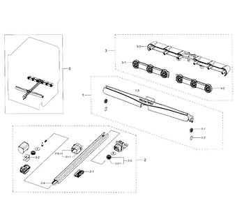 Motion Assy Diagram and Parts List for DW80H9930MO AA-0000 Samsung Dishwasher