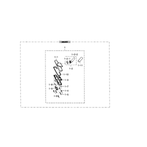 Part Location Diagram of DJ97-01761A Samsung Assembly ROLLER BRUSH;MB-500