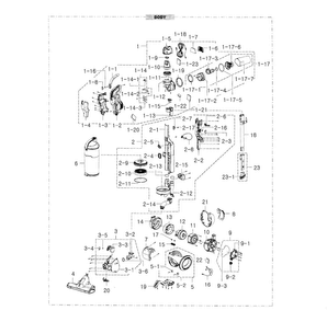Part Location Diagram of DJ61-00584A Samsung Spring