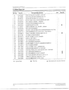 Complete Microwave Oven Page 2 Diagram and Parts List for MW8490W XAA Samsung Microwave