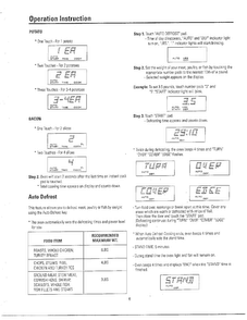 Operation Instruction Page 3 Diagram and Parts List for MW6330T XAA Samsung Microwave