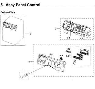 Part Location Diagram of DC92-00288A Samsung Main PCB Assembly
