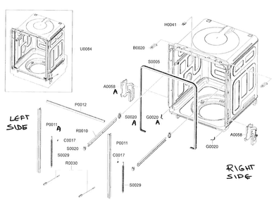 Tub Assy Diagram and Parts List for DMR77LHS XAA-00 Samsung Dishwasher