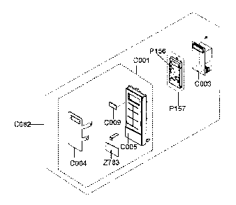 Part Location Diagram of DE94-02002A Samsung Bracket Assembly