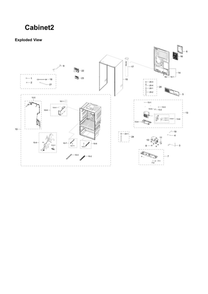 Part Location Diagram of DA97-16280H Samsung Assy pipe suction