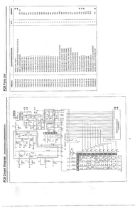 Pcb Circuit Diagram/parts List Diagram and Parts List for MW6350W XAA Samsung Microwave