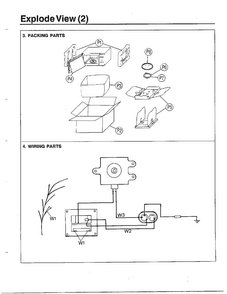 Parts List - Exploded View Page 3 Diagram and Parts List for MW3500T XAA Samsung Microwave
