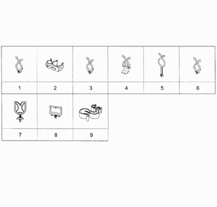 Small Parts Diagram and Parts List for WF361BVBEWR A2-0001 Samsung Washer