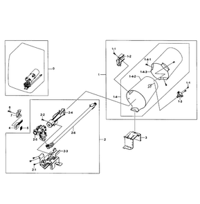 Heater Assy Diagram and Parts List for DV457GVGSWR AA-0001 Samsung Dryer
