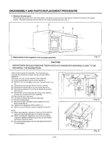 Disassembly/parts Replacement Diagram and Parts List for MW2030U XAA Samsung Microwave