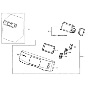 Part Location Diagram of DC92-01032B Samsung Main Pcb Assembly