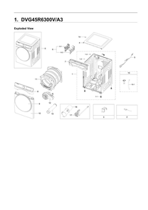 Part Location Diagram of DC92-01729V Samsung Main Control Board