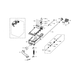 Housing-Drawer Diagram and Parts List for WF448AAW XAA-07 Samsung Washer