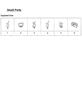 Holders Diagram and Parts List for DV393ETPAWR A1-0001 Samsung Dryer