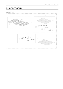 Part Location Diagram of DG98-01507A Samsung Assembly packing burner cap