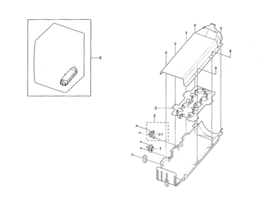 Duct Heater Diagram and Parts List for DVE50R5200W A3-00 Samsung Dryer