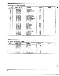 Complete Microwave Page 6 Diagram and Parts List for MW4530U XAA Samsung Microwave