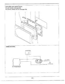 Complete Microwave Page 3 Diagram and Parts List for MW2070U XAA Samsung Microwave