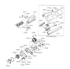 Motor/heater Assy Diagram and Parts List for DV316LGS XAA Samsung Dryer