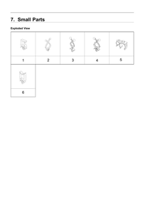 Small Parts Diagram and Parts List for DVE54R7200V A3-00 Samsung Dryer