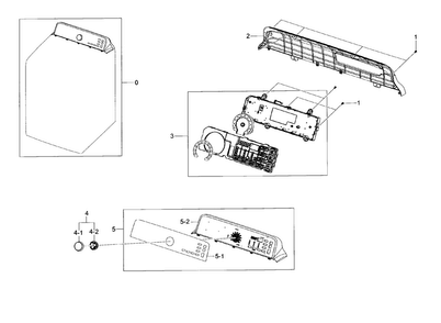 Part Location Diagram of DC63-01459B Samsung Cover-panel