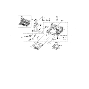 Base Diagram and Parts List for DW80K5050UG AA-00 Samsung Dishwasher