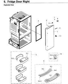 Part Location Diagram of DA69-01516A Samsung Cushion ha