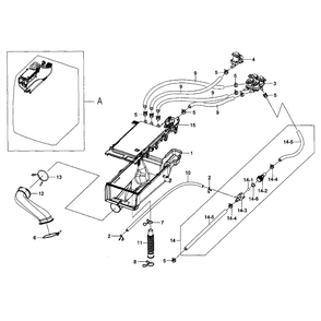 Housing Drawer Diagram and Parts List for WF393BTPAWR A1-0000 Samsung Washer