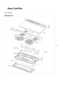 Part Location Diagram of DG61-01967A Samsung Bracket heater