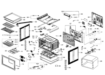 Part Location Diagram of DG68-00531A Samsung Owner's manual