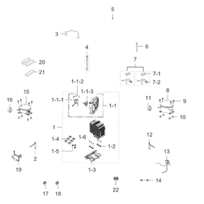 Cycle Diagram and Parts List for RF24J9960S4 AA-02 Samsung Refrigerator