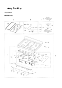 Part Location Diagram of DG94-04167M Samsung Knob Assembly