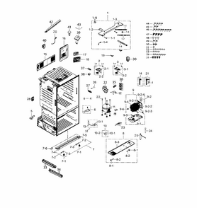 Part Location Diagram of DA61-08645A Samsung Fixer Water Hose