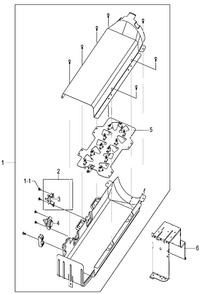 Heater Assy Diagram and Parts List for DV330AEW XAA Samsung Dryer