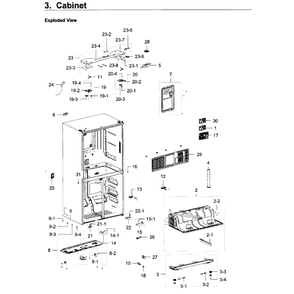Part Location Diagram of DA82-02645A Samsung Ice Maker Kit