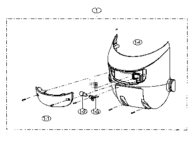 Motor light Diagram and Parts List for 40139035  Samsung Upright Vacuum