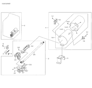 Part Location Diagram of DC67-00137C Samsung Duct cone-b
