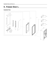 Part Location Diagram of DA64-04928A Samsung Panel-fre