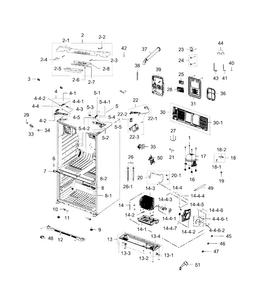 Part Location Diagram of DA97-05093F Samsung Assembly PIPE-SPIRAL COND;AW