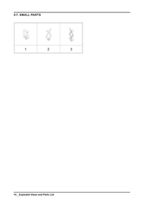 Small Parts Diagram and Parts List for DVG45T3400W A3-00 Samsung Dryer