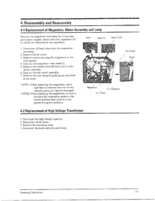 Disassembly/reassembly Diagram and Parts List for MW8490W XAA Samsung Microwave