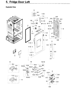 Part Location Diagram of DA63-07677A Samsung Guard ref md